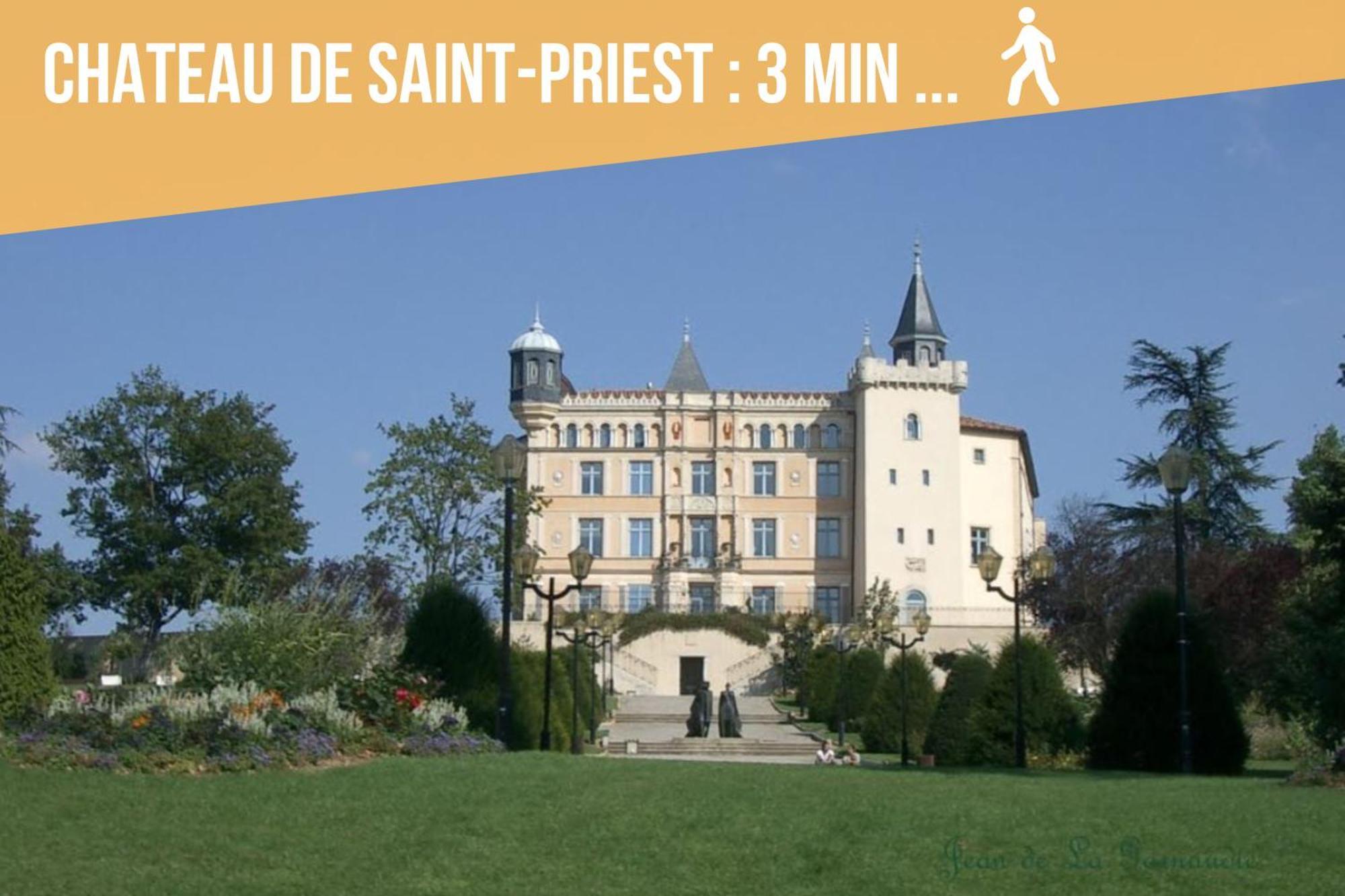 Cosy Appart - Balcon, Parking, Spacieux T2 - Proche Eurexpo Stade Saint-Priest  Exterior photo